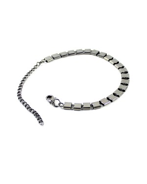 Metallic Loop Bracelet For Men